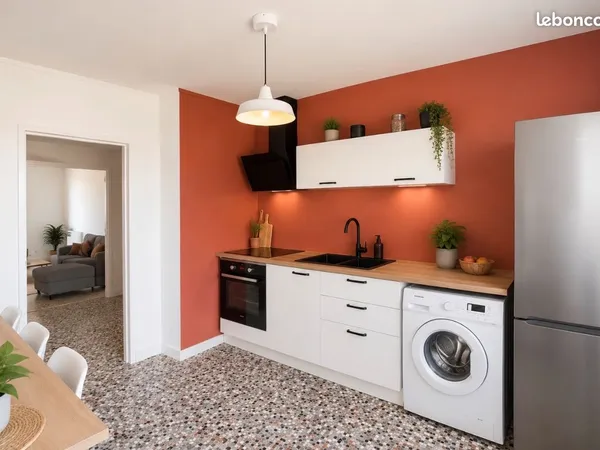Appartement rénové - quartier colombiere