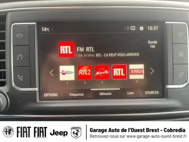 Opel Vivaro fg l2 augmenté 2.0 d 120ch cabine approfondie fixe pack business bva8 — photo 11