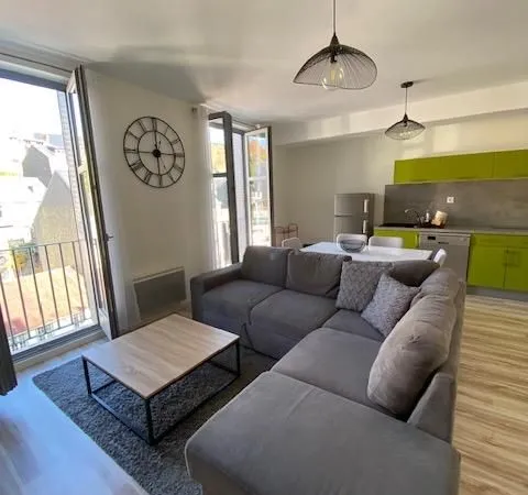 Appartement 42 m² centre ville la Bourboule - parking privé