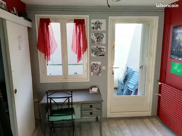 T4 meublé 80 m² - 3 chambres - Terrasse - Centre Mâcon - 848 CC