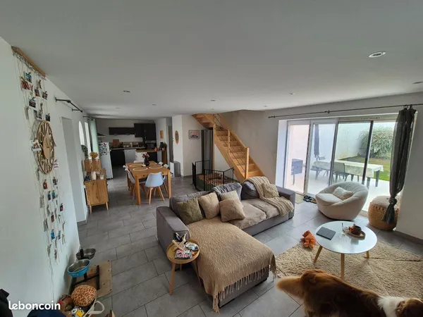 Maison T4 - 3 chambres - 107 m²