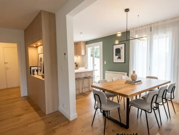 Appartement en rez-de-jardin 5 pièces 122 m²