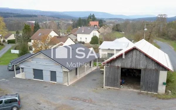 Maison 4 pièces 116m² + hangar