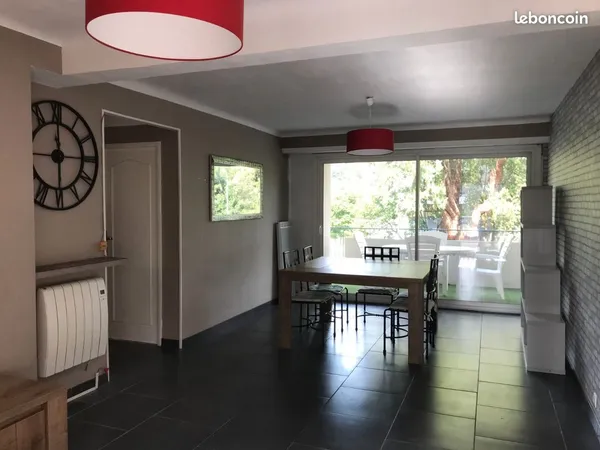 Appartement T3 78m² meublé