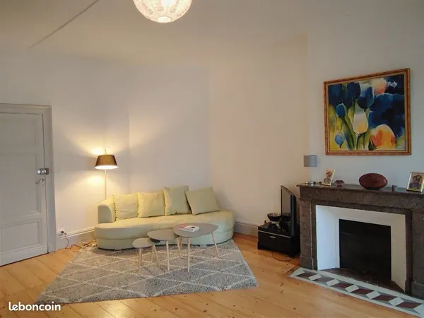 Chambre 32m2 colocation salle d'eau/wc privatifs balcon