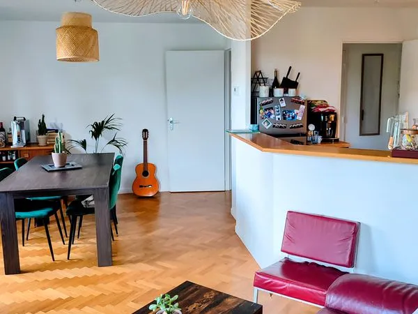 Appartement - 3 pièces -58m²- 2 balcons
