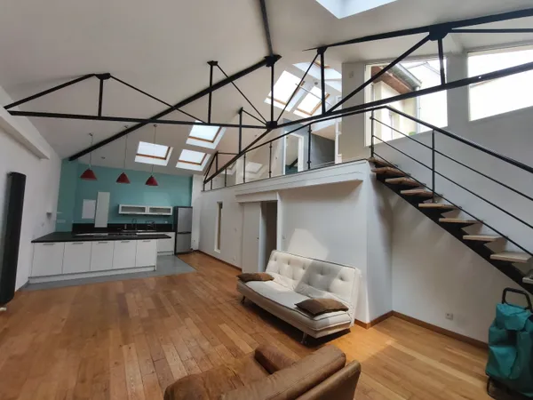 Vends loft 119m² Wazemmes (Lille) - Sauna, Garage, Terrasse
