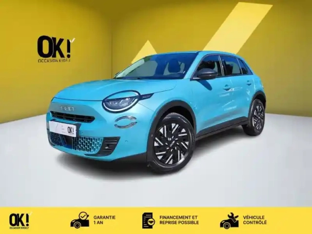 Fiat 600 hybrid 1.2 100 ch dct6
