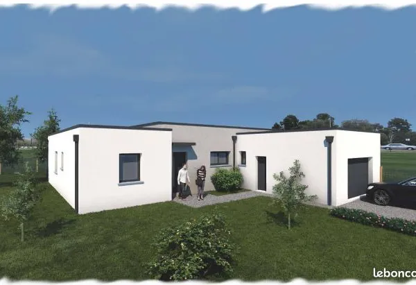 Maison 96 m² Molac