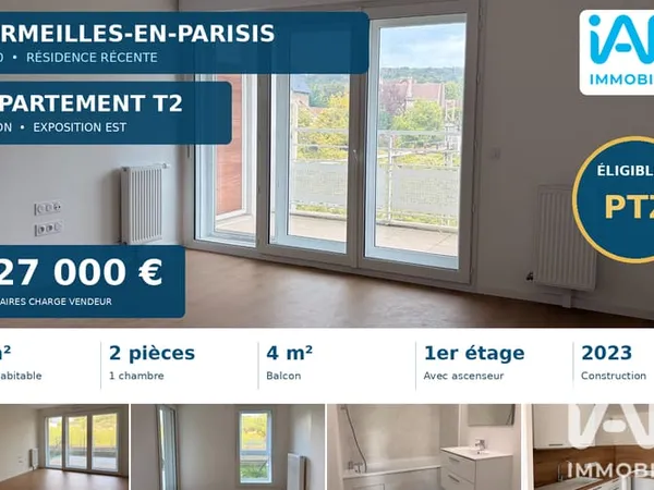 Appartement 2 pièces 43 m²