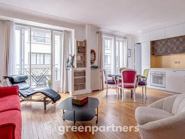 Paris 5e, Arènes de Lutèce : 5 pièces traversant de 81,2 m², 4 chambres