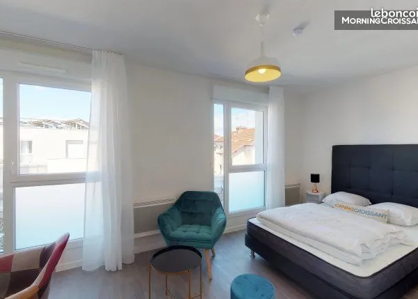 Loft 1 pièce 23 m²