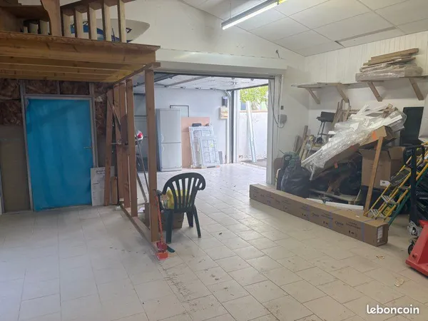 Vend atelier +logement