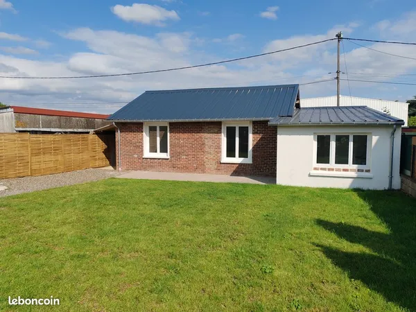 Maison de plain-pied 80 m² avec jardin et dépendance