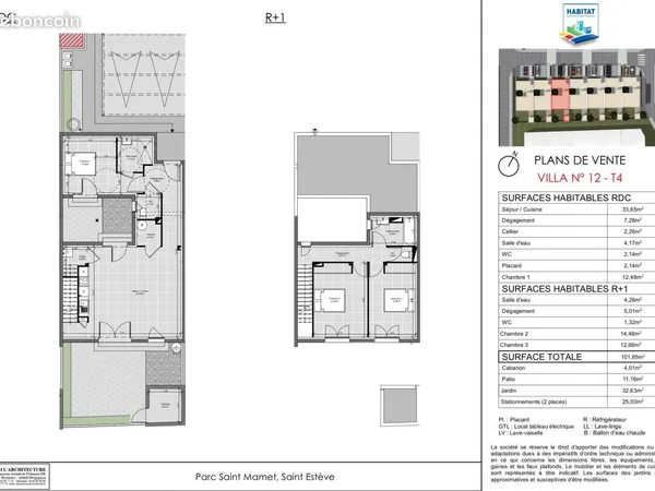 Maison 4 pièces 101 m²