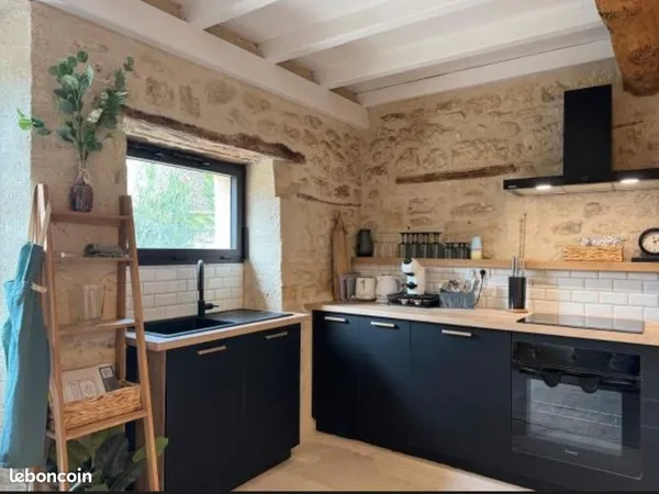 Maison meublée de standing - 75 m² - 2 chambres - saint-émilion