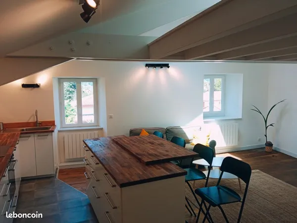Appartement T2 meublé prêt à vivre