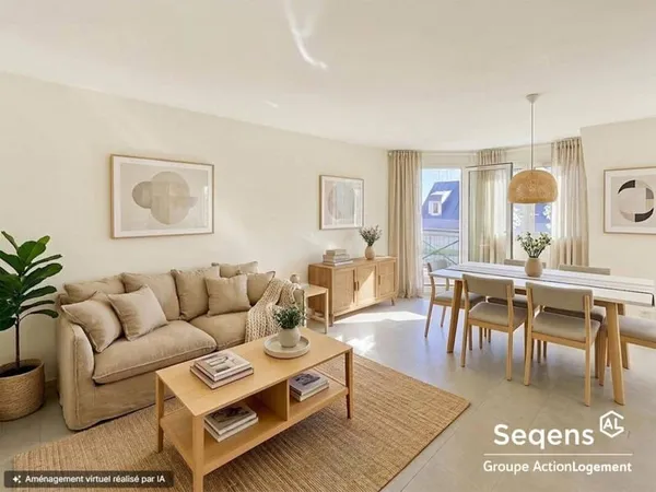 Appartement 3 pièces 69 m²