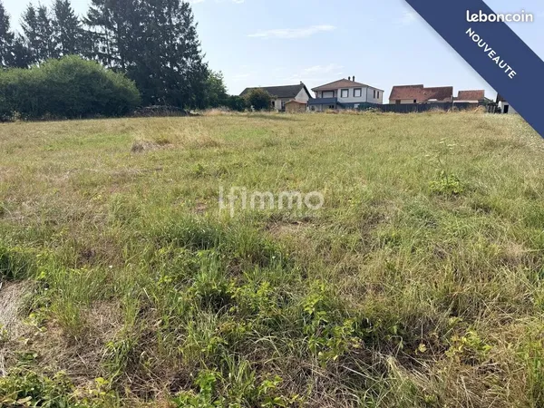 Terrain 1837 m² éblange