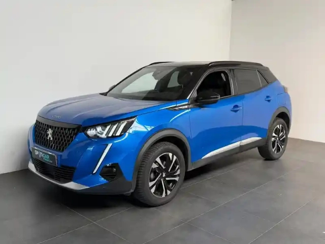Peugeot 2008 1.2 130 s&amp;s gt eat8 gps camera 180 toit pano — photo 1