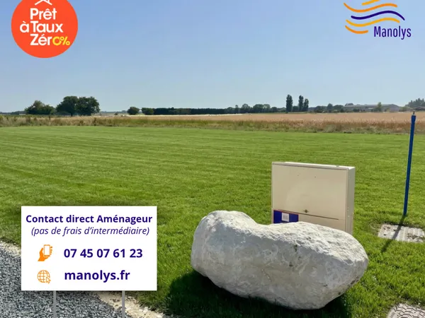 Terrain en lotissement 300 m²
