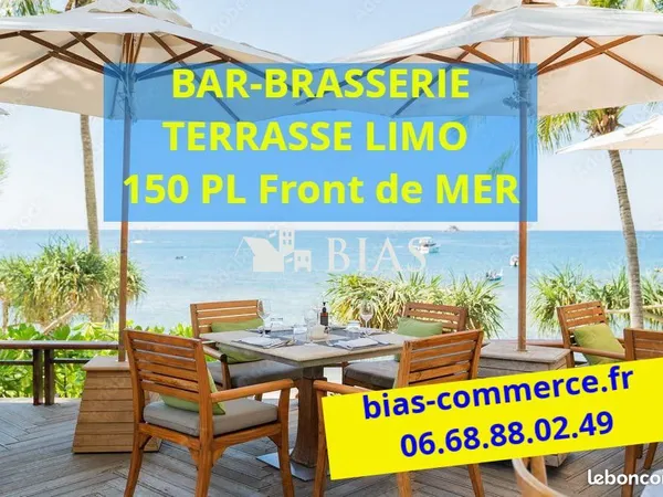 Bar, brasserie, restaurant 190 m² POURVILLE SUR MER
