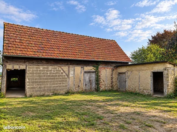 Grange normande avec terrain 800 m² - Beau potentiel de rénovation