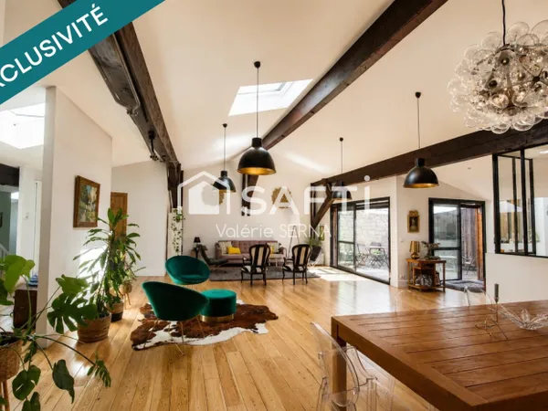 L'esprit loft, le confort d'une maison... et plus de 320 m² d'espa