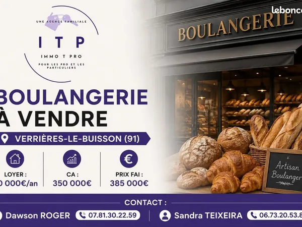 Boulangerie 70 m² Massy