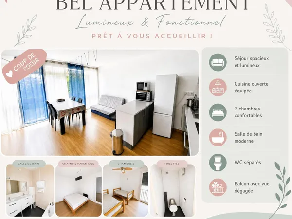 SPACIEUX APPARTEMENT AVEC PARKING
