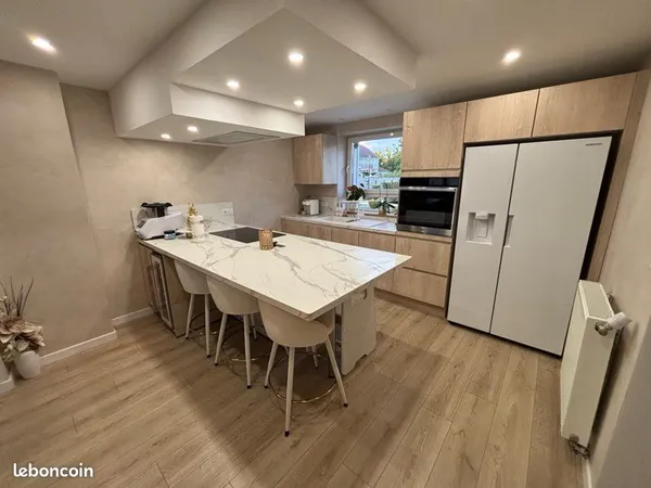 🏡 MAISON RÉNOVÉE 150 m² - 4 CHAMBRES + BUREAU - TERRAIN 800 m² - SAINT-JEAN-ROHRBACH