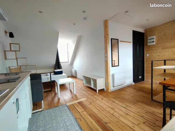 Bel appartement studio de 18m2 Carrez