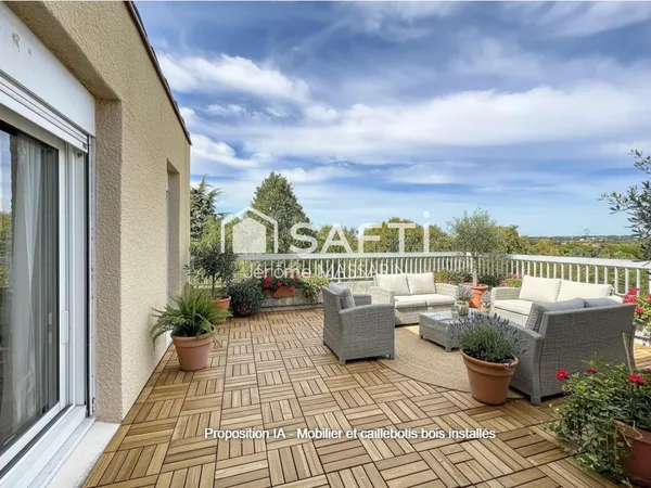 Duplex en dernier étage - Ascenseur - Terrasse