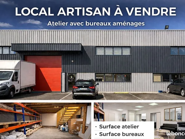 Local 280 m² MARTIGNAS SUR JALLE