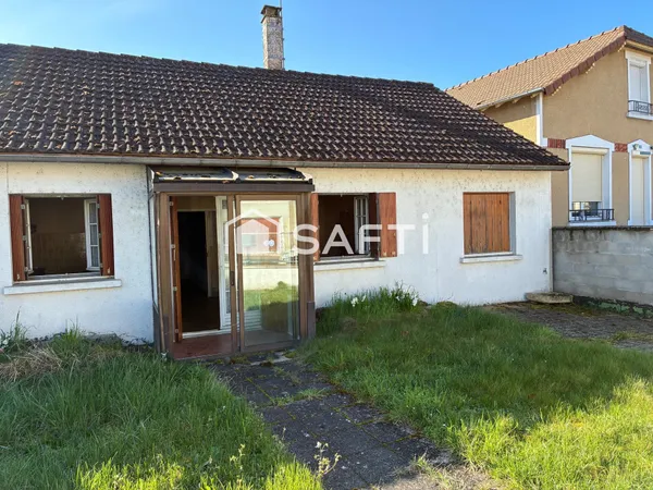 Maison d'habitation 3 pièces et dépendances