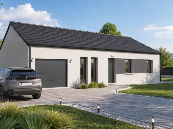 Terrain + maison 100 m²
