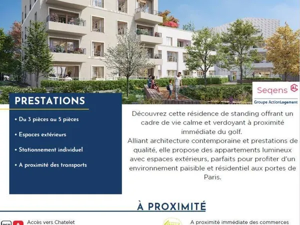 Appartement 4 pièces 93 m²