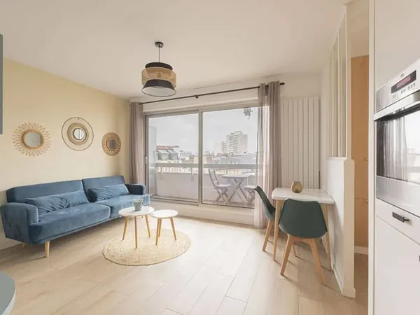 Studio 2 pièces 27 m²