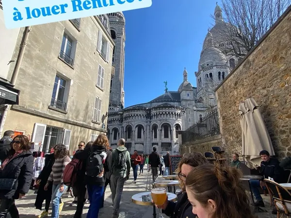 Location Studio Meublé Montmatre -Fin Octobre 2026 - Bail mobilité 8 mois