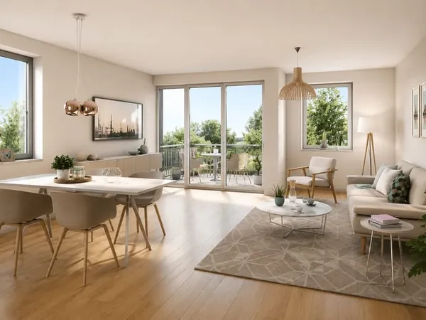 Appartement 2 pièces 46 m²