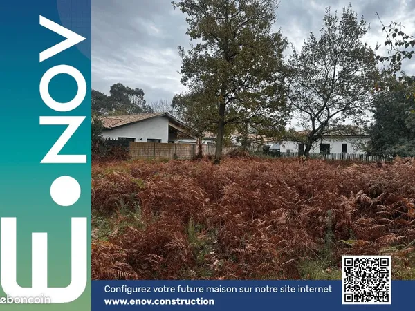 Terrain 985 m² Hourtin