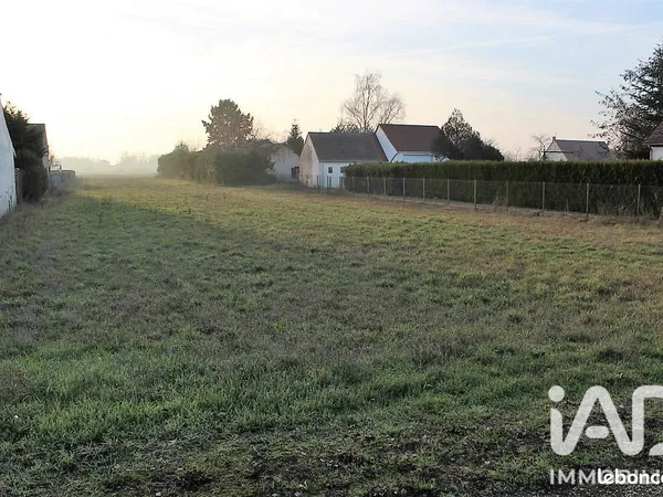 Terrain 1046 m² Montlivault