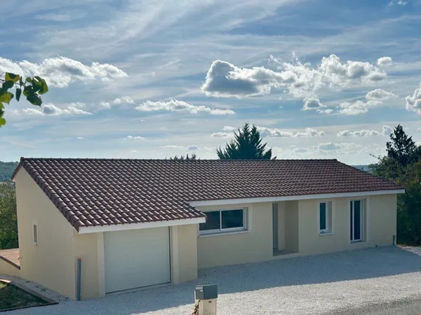 Maison neuve Lauzerte