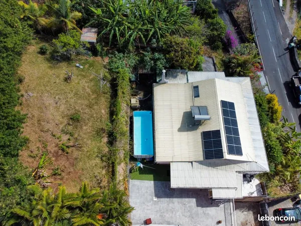 Maison Bourbon Bois 109m² avec Vue montagne et mer + Terrain constructible