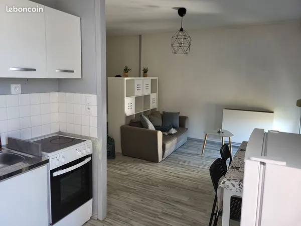 A louer Appartement Type 1 Bis meublé