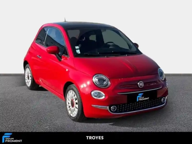 Fiat 500 1.0 70 ch hybride bsg s/s (red) — photo 3