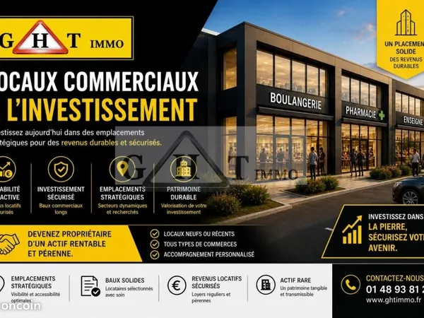 Commerce 136 m²