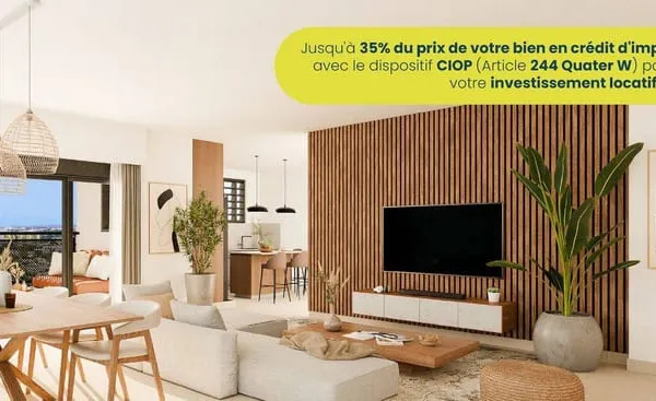 Appartement 2 pièces 49 m²