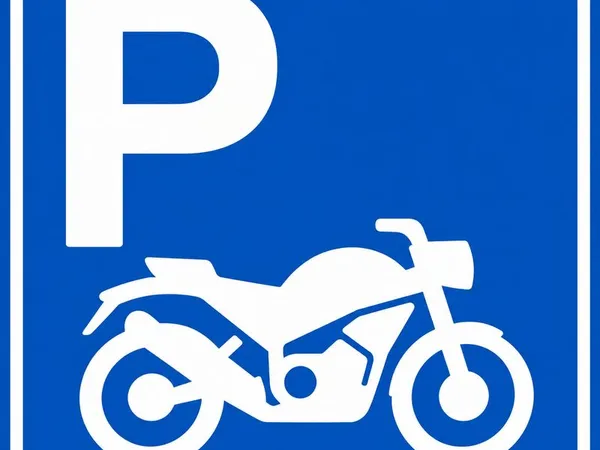 Place de parking scooter/moto