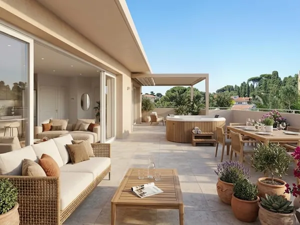 ROOFTOP avec 250m² de terrasse à St Barthélémy (Nice Nord) - Frais notaire réduits et Garantie 10 an